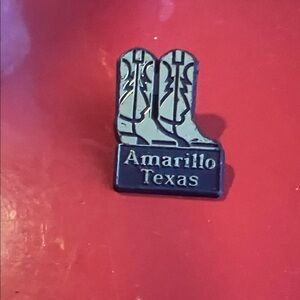 Amarillo Texas Boot Pin